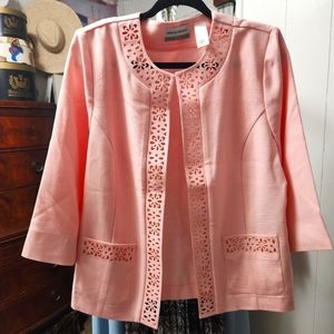 Alfred Dunner size Petite 14, rose hill